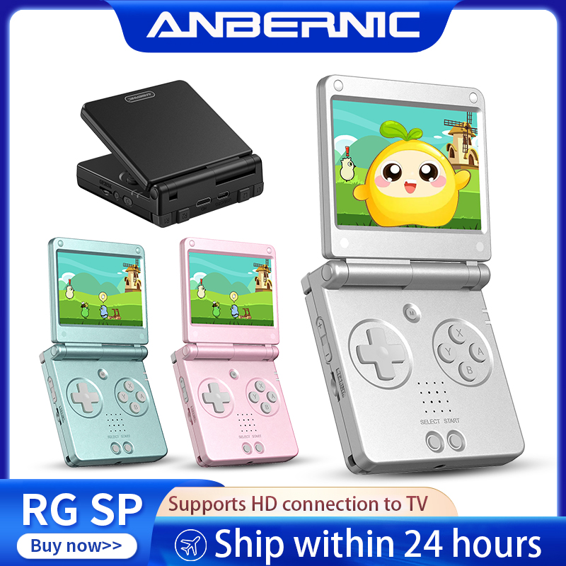 Retro Gaming Qss - Anbernic RGSP Flip Retro Handheld Game