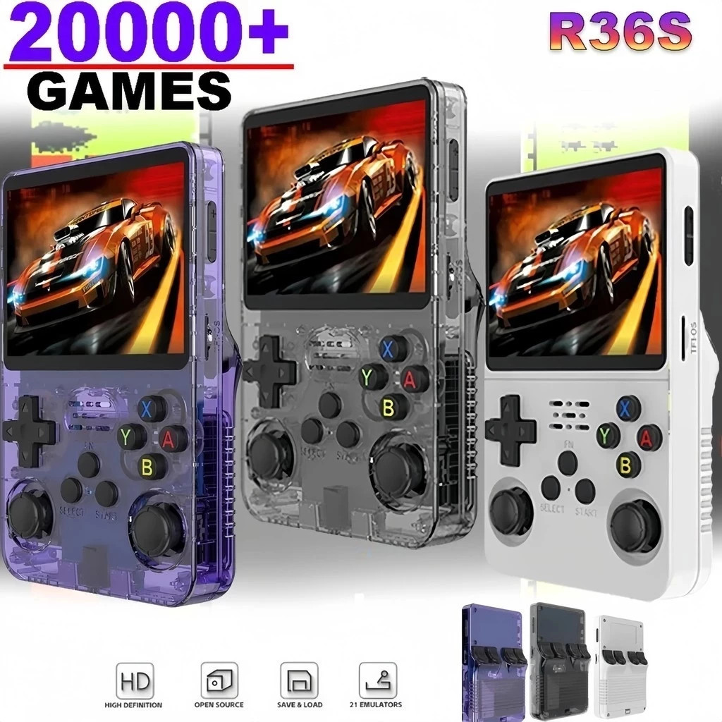 Retro Gaming Xbox 360 - Mini R36S Retro Handheld Video Game