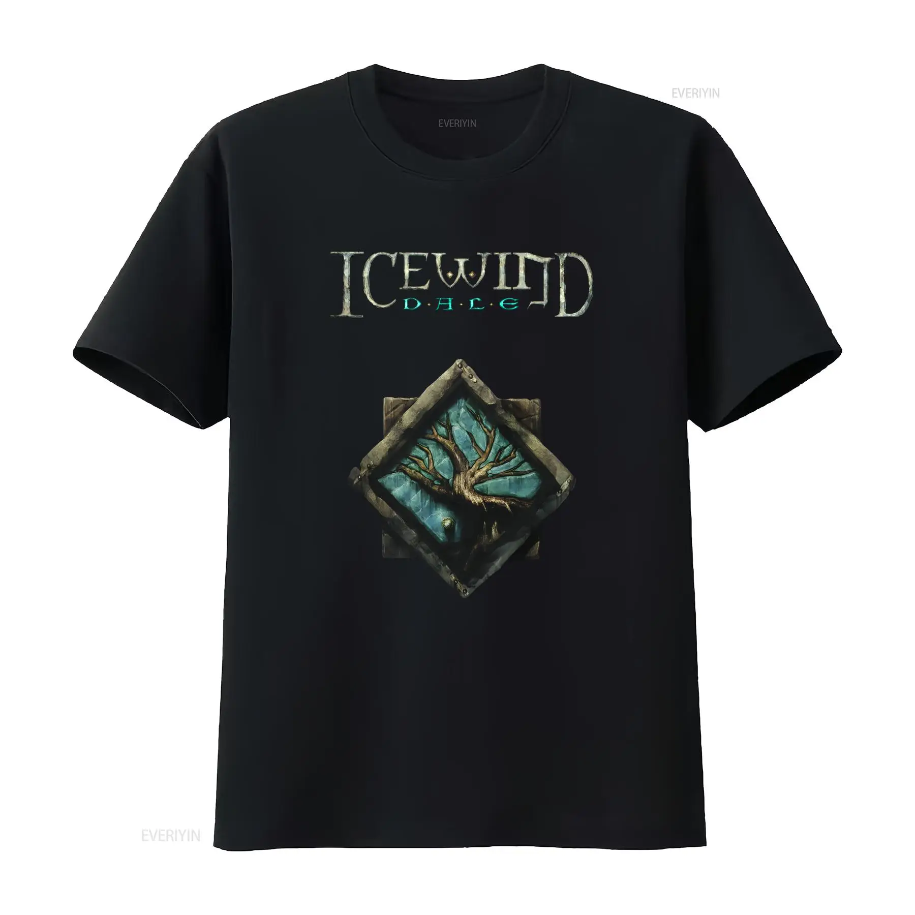 Retro Gaming Games - Icewind Dale Logo Classic Video Game