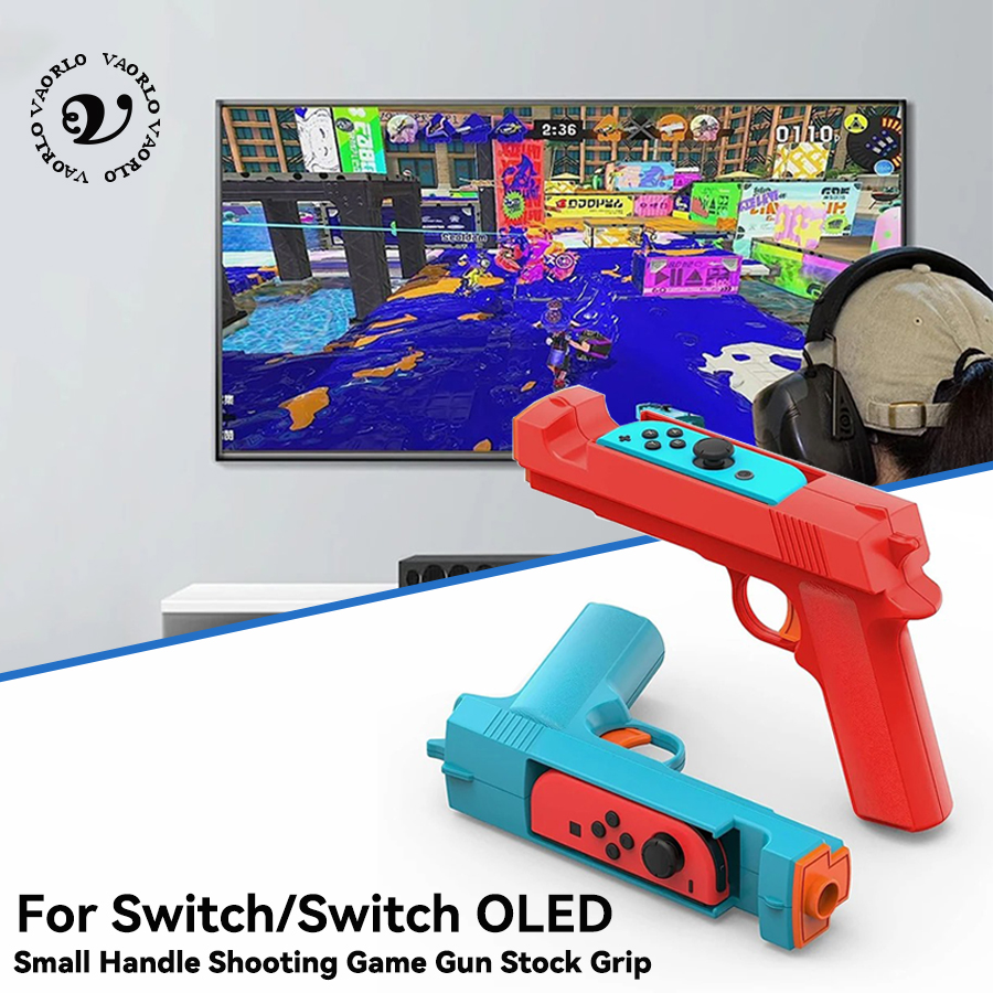 Retro Gaming Gun - New For NS Switch Small Handle