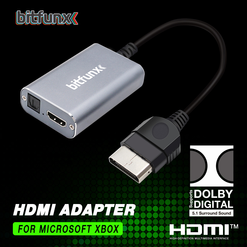 Retro Gaming Realm - Bitfunx HDMI™ Adapter for XBOX Classic
