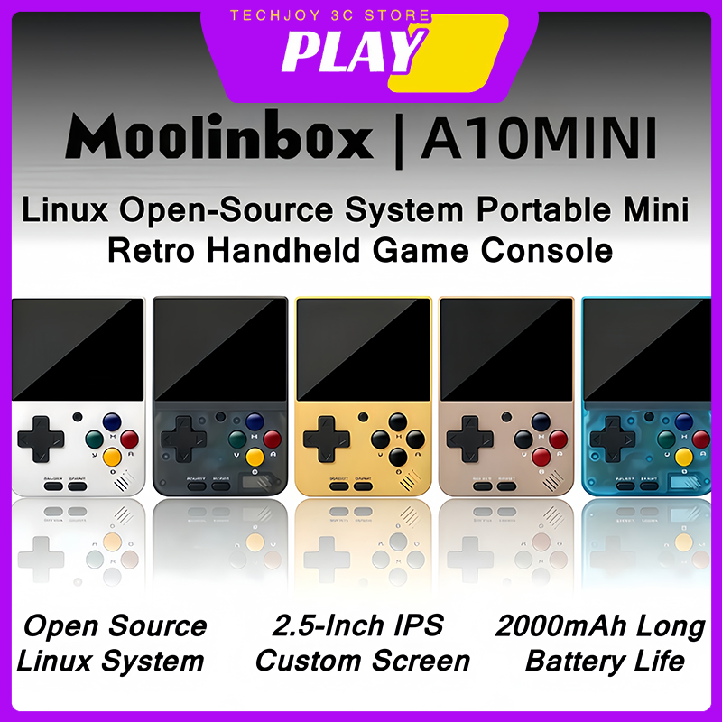 Retro Gaming Linux - Moolinbox A10Mini 2.8-Inch Linux Mini Open