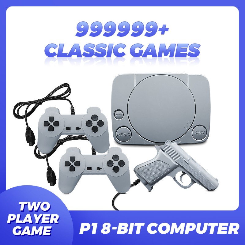 Retro Gaming Box - FC Plug-in console design, 8-bit game