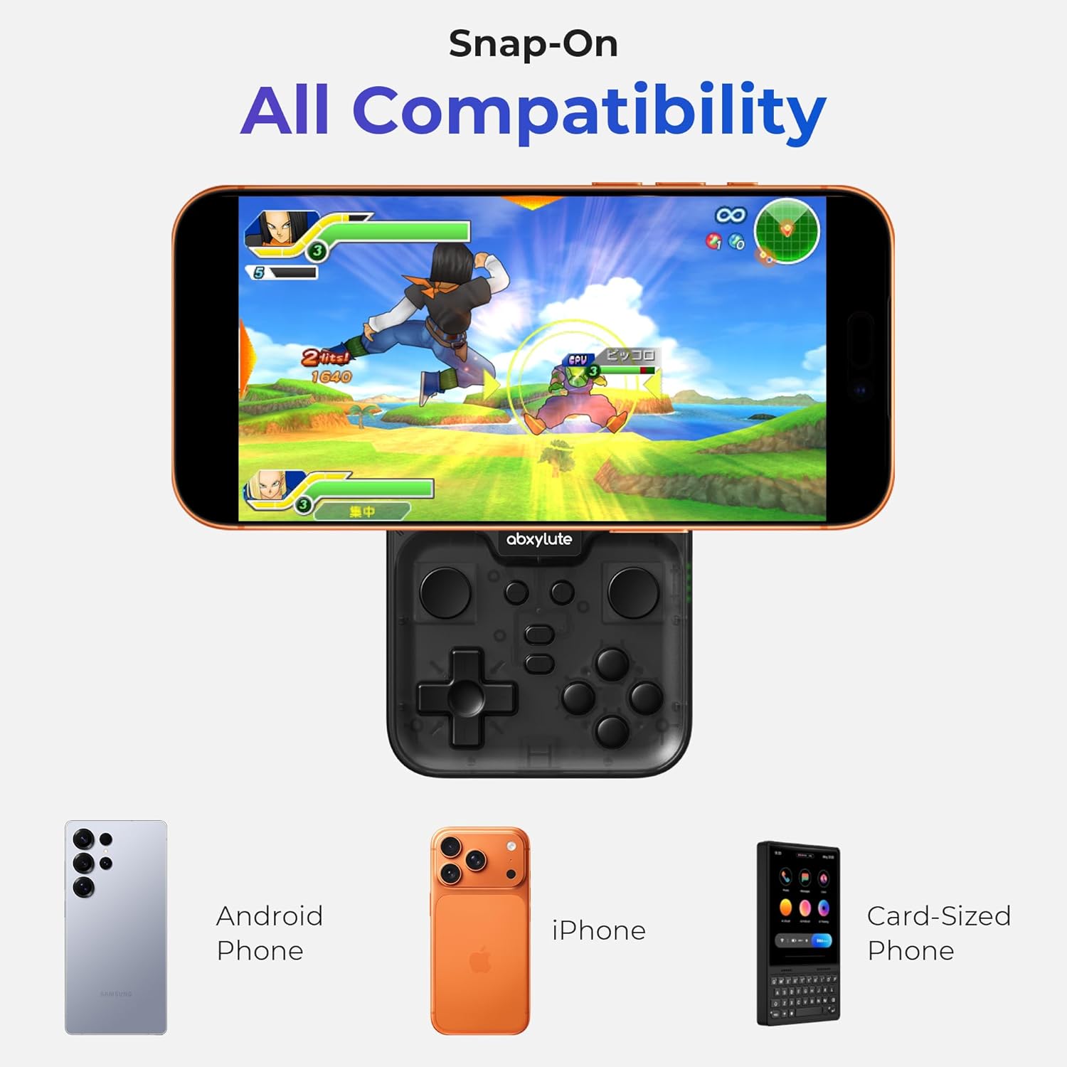 Retro Gaming On Android - M4 Snap-On Mobile Gaming Controller for