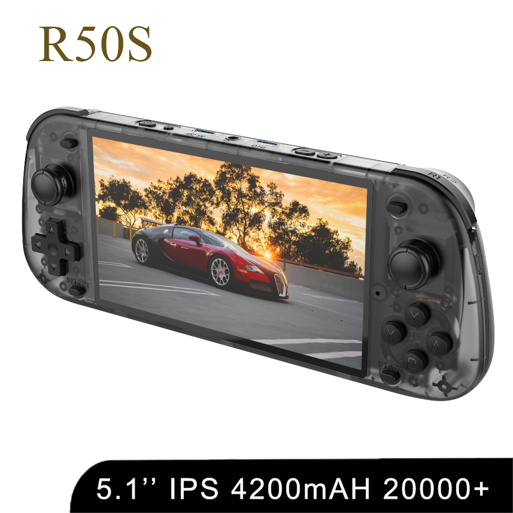 Retro Gaming Linux - 5.1inch New R50S Retro Handheld Video