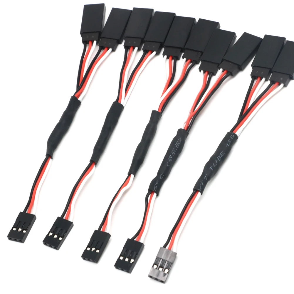 Controller Extension Cord - 5PCS 100/150/200/300/500mm RC Servo Y Extension