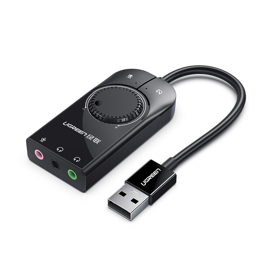 Controller Adapter Usb - UGREEN USB Sound Card External Sound