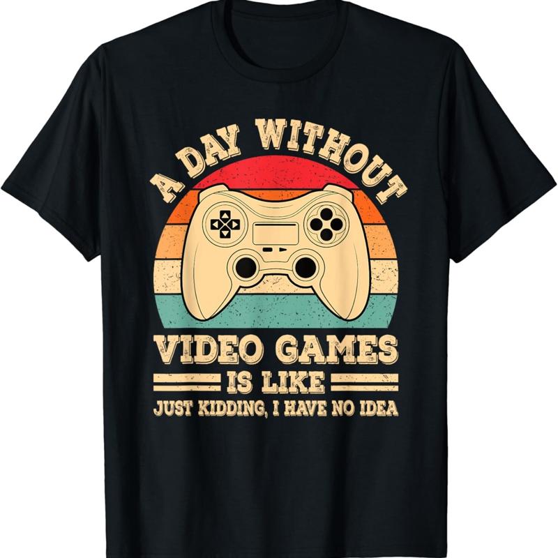 Retro Gaming Games - A Day Without Video Games Funny