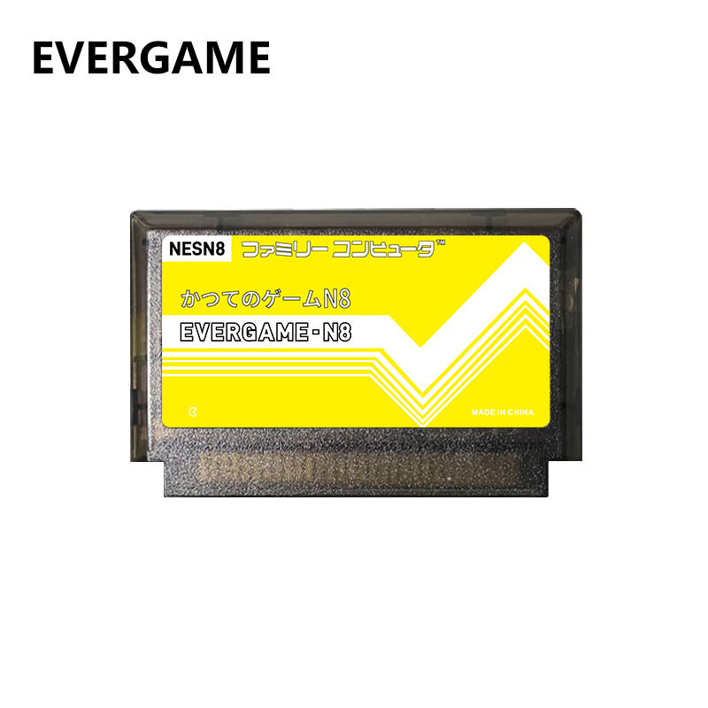 Retro Gaming Box - REMANK EVERGAME N8 NES Cartridge Super