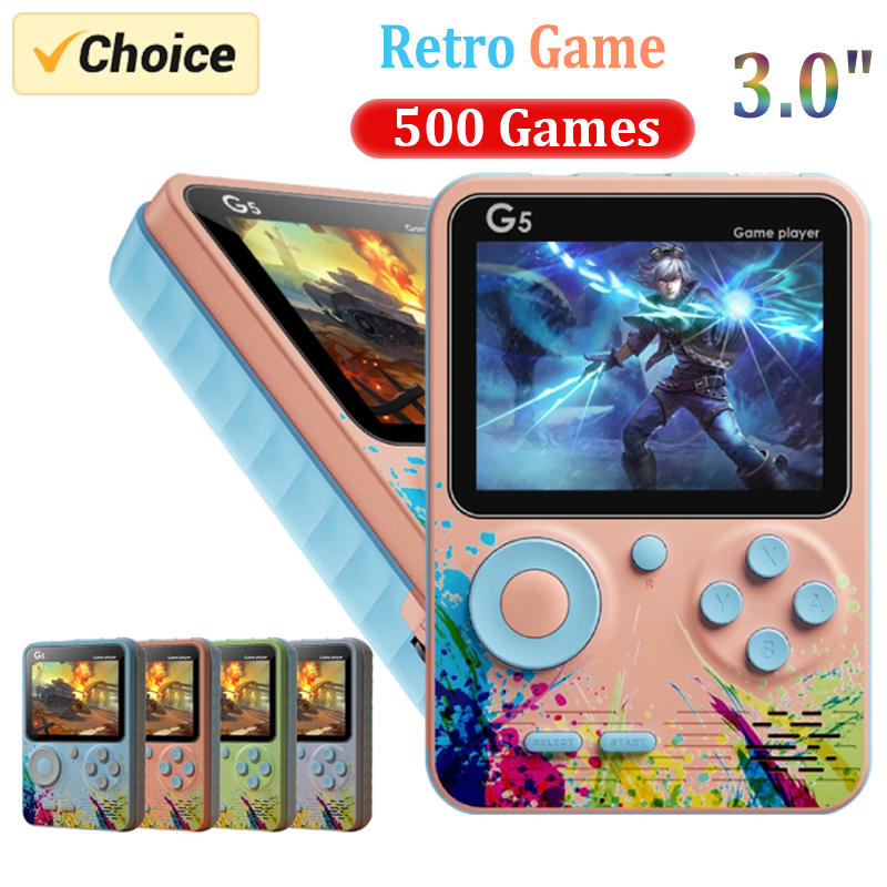 Retro Gaming Device Handheld - G5 Retro Handheld Game Console With
