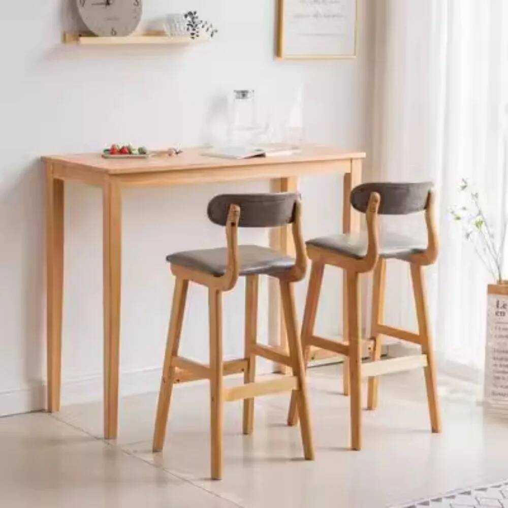 Retro Gaming Bar - Bar American Wooden Bar Chair De