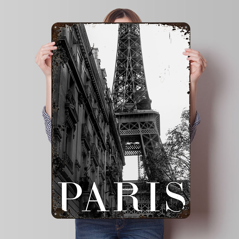 Retro Gaming Paris - Paris Printed Posters Customizable Wall Art