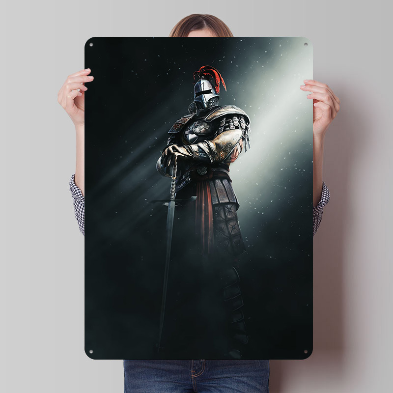 Retro Gaming Bar - Game Spartan Gladiator Poster Customized Vintage
