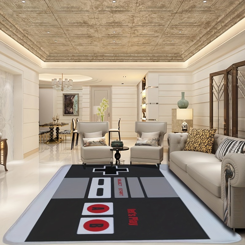 Game Area Rugs 3D Printed Play - Retro Gaming Bar ulasan dan harga