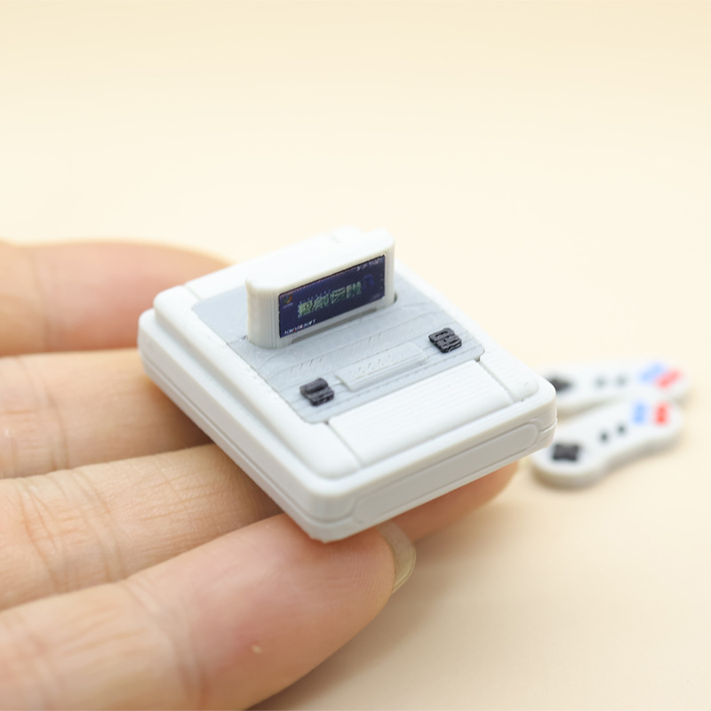 1set Dollhouse Mini Retro Game - Retro Gaming Box ulasan dan harga