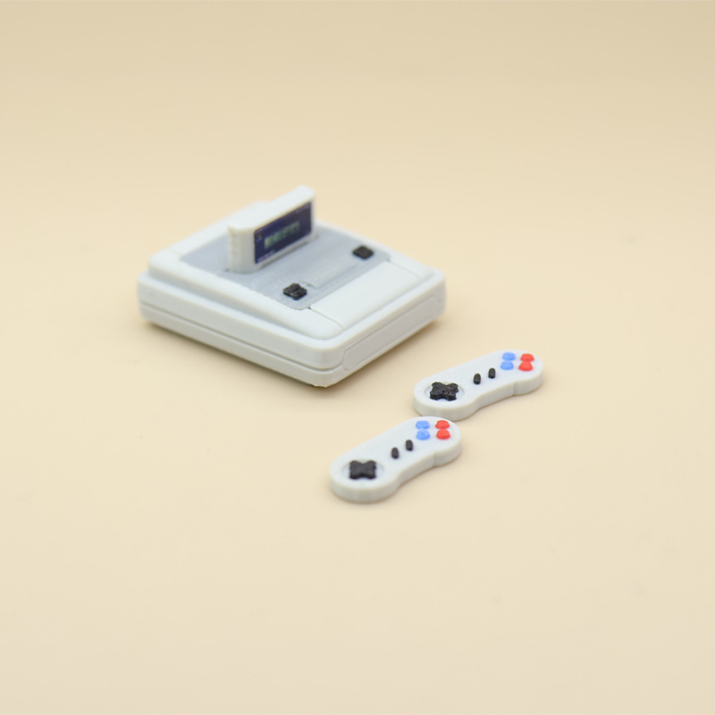 1set Dollhouse Mini Retro Game - Retro Gaming Box ulasan dan harga