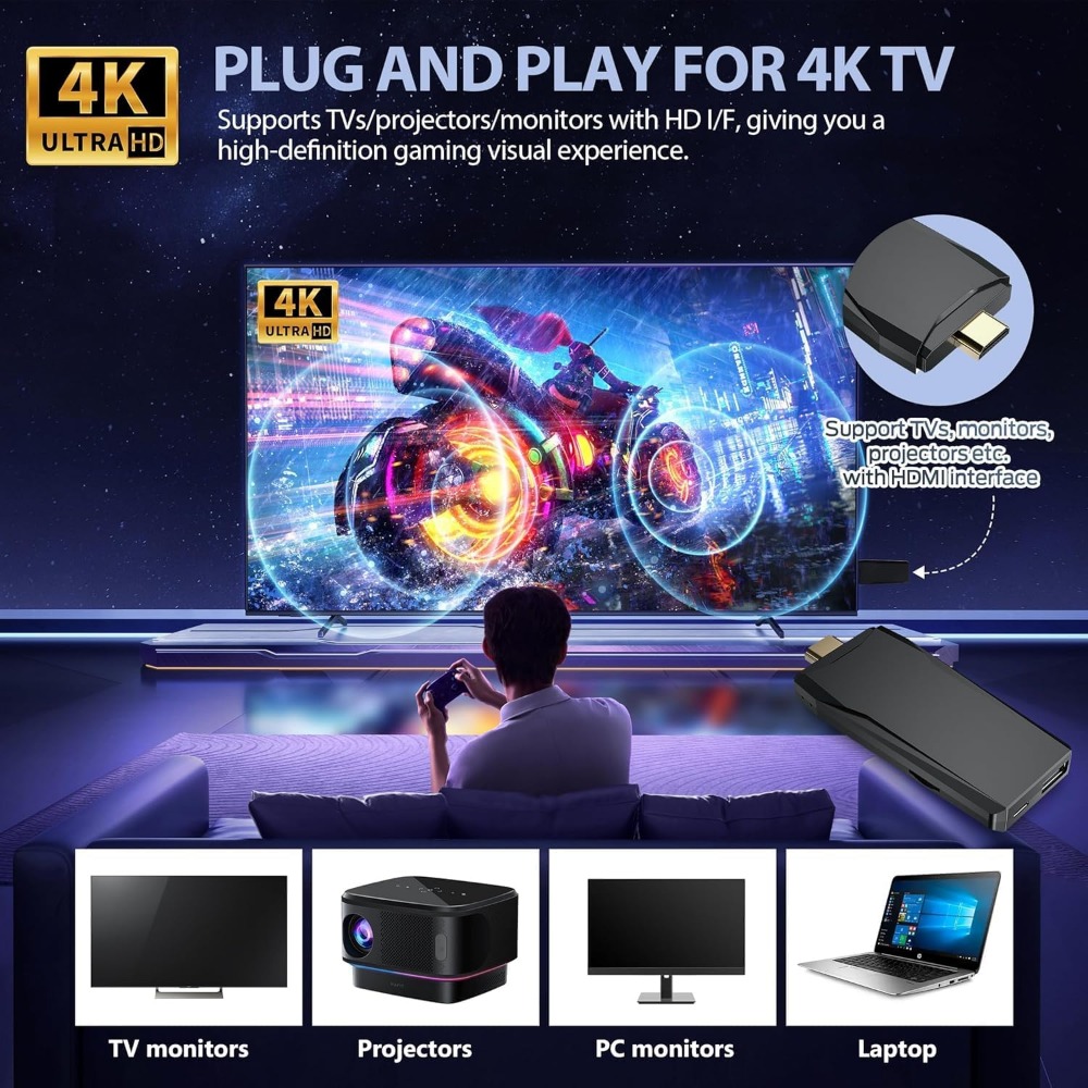 Retro Gaming Console with 2520 - Retro Gaming Xbox Controller ulasan dan harga