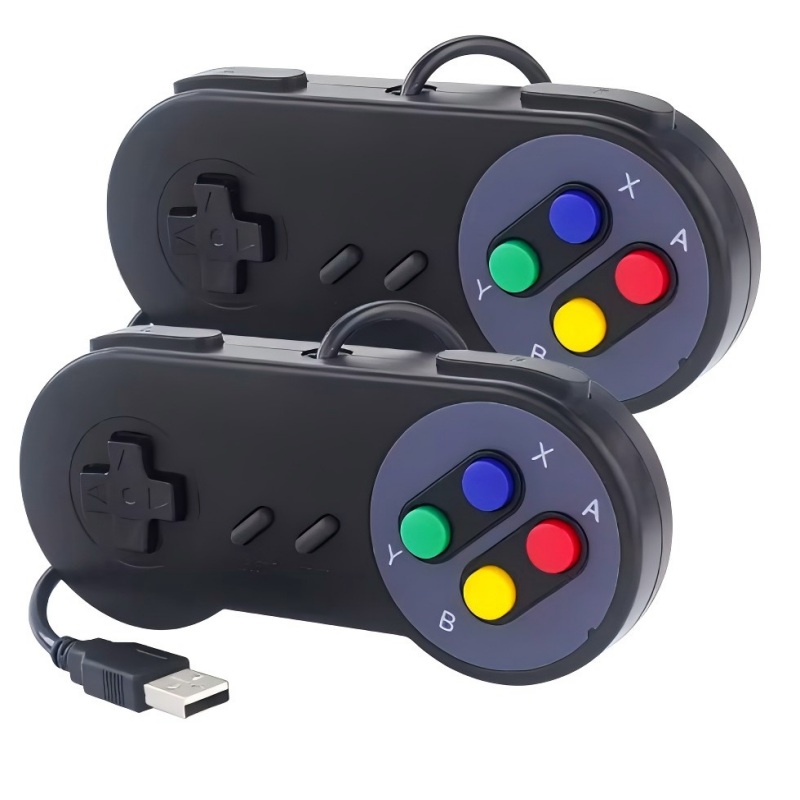 2PCs USB Gamepad Retro Gaming  - Retro Gaming Linux ulasan dan harga