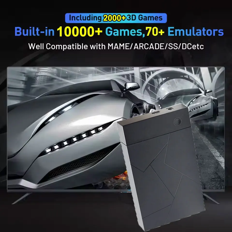 Retro Gaming GameForge 4TB Bat - Retro Gaming Realm ulasan dan harga