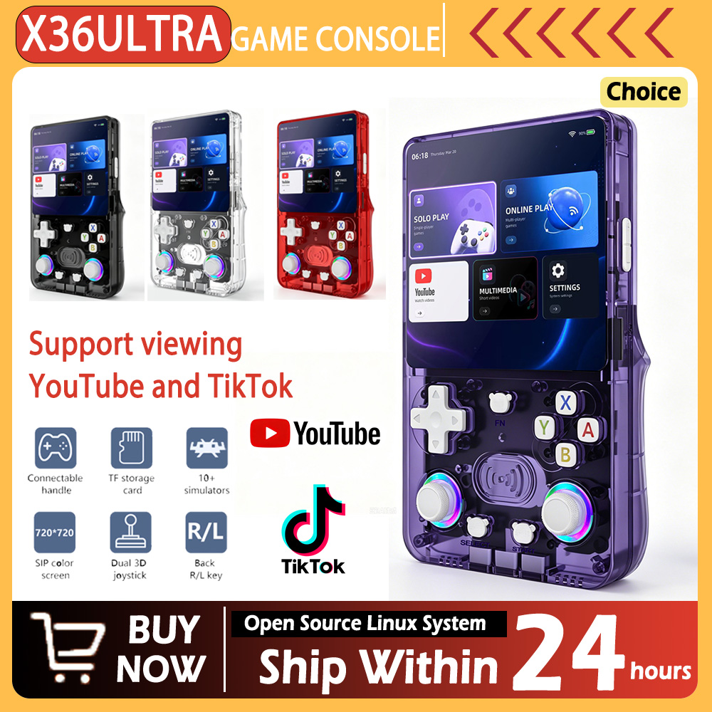 New X36 ultra retro handheld g - Retro Gaming Device Handheld ulasan dan harga