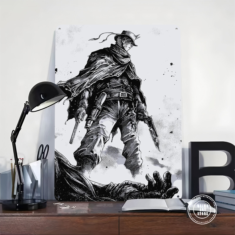 Cowboy With Guns and Knife Met - Retro Gaming Gun ulasan dan harga