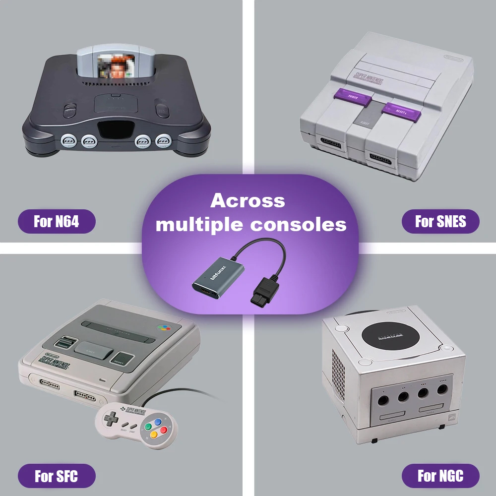 Bitfunx 720P Svideo / AV To HD - Retro Gaming Box ulasan dan harga