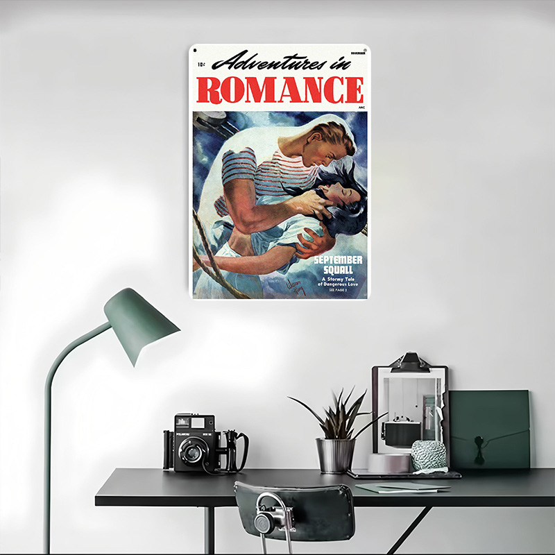 ADVENTURES IN ROMANCE Tinplate - Retro Gaming At ulasan dan harga