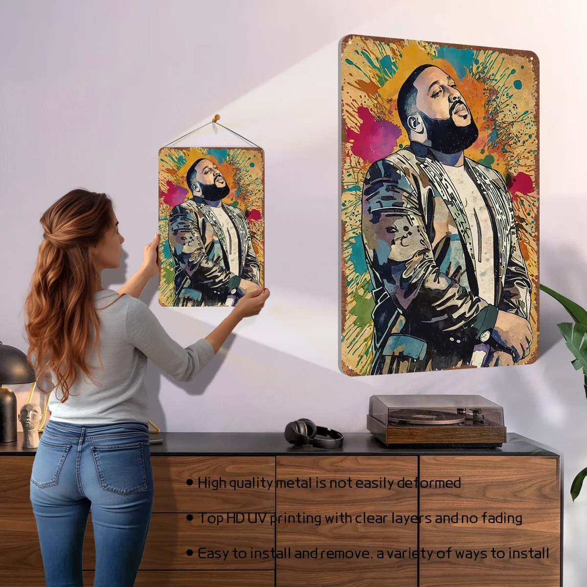 DJ Khaled Poster Rock Singer M - Retro Gaming At ulasan dan harga
