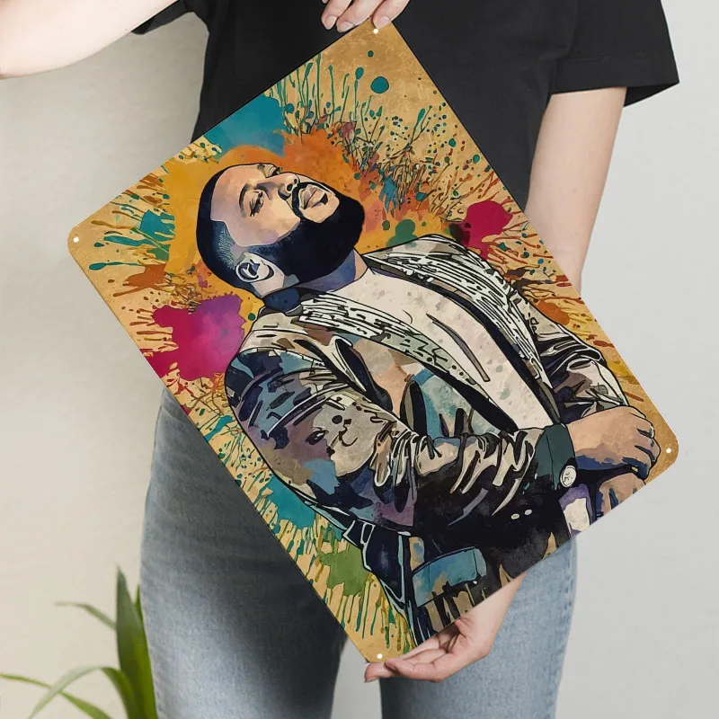 DJ Khaled Poster Rock Singer M - Retro Gaming At ulasan dan harga