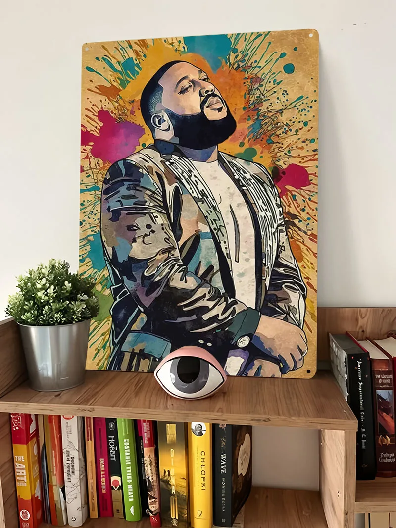 DJ Khaled Poster Rock Singer M - Retro Gaming At ulasan dan harga