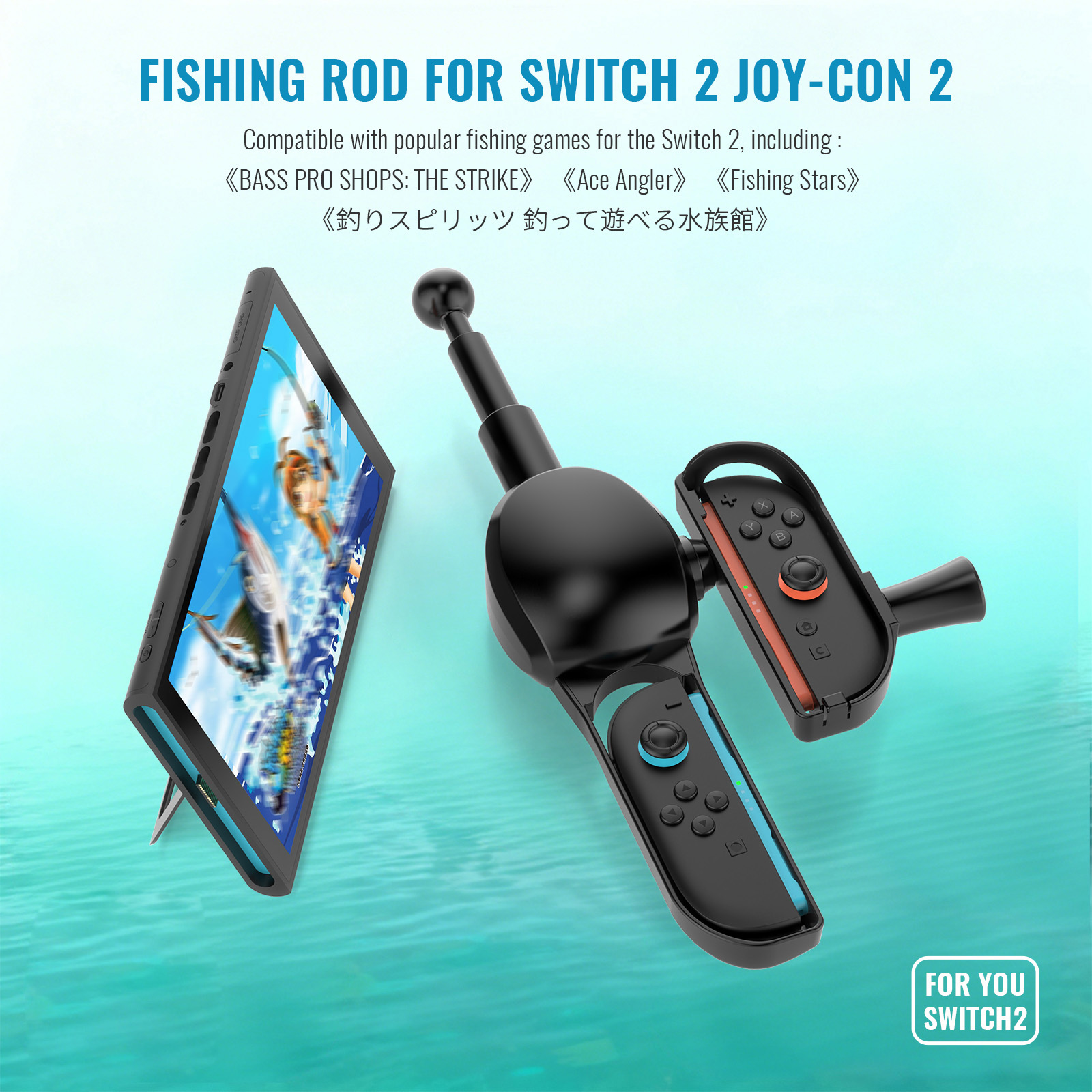 Fishing Rod NS2285 for Switch  - Retro Gaming Gun ulasan dan harga