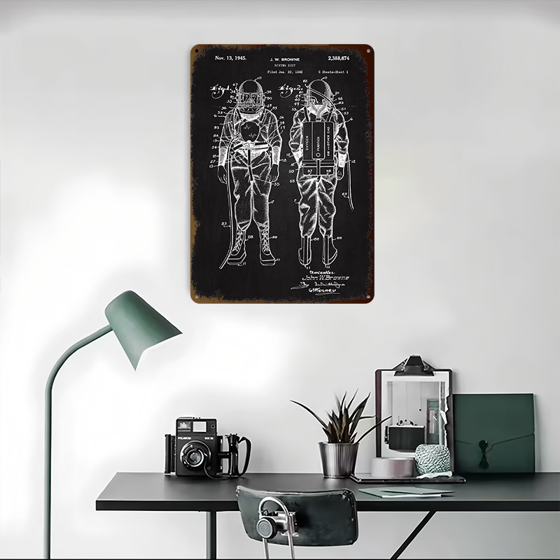 1945 Diving Suit Patent Metal  - Retro Gaming At ulasan dan harga