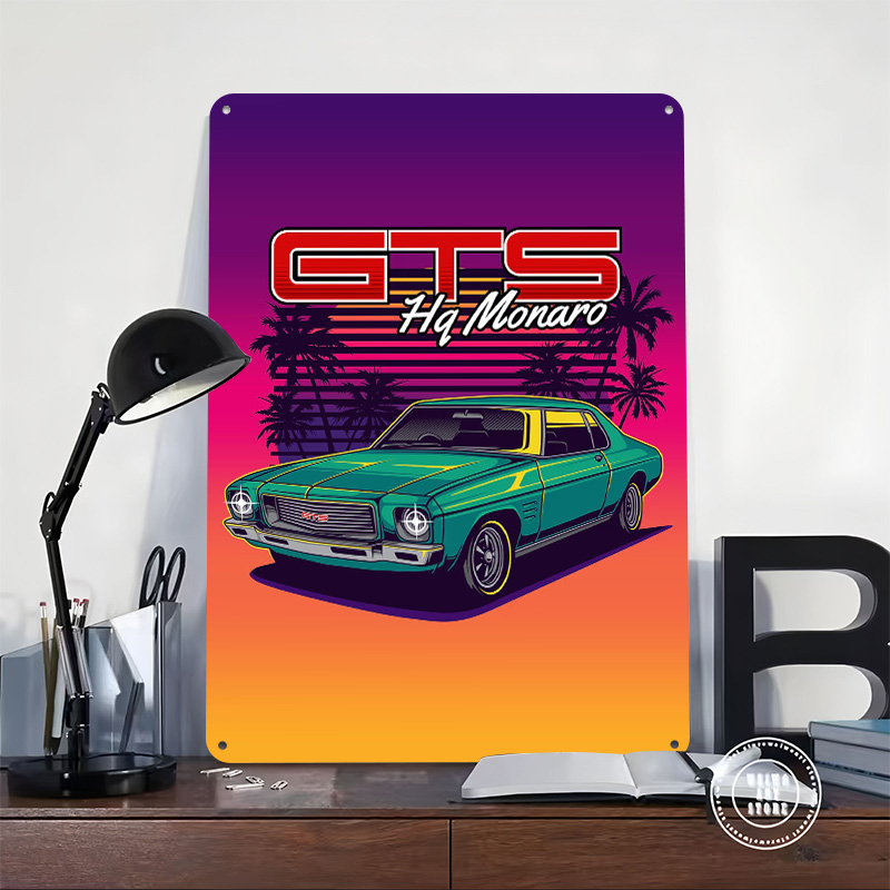 HQ Monaro GTS Retro Car Metal  - Retro Gaming At ulasan dan harga