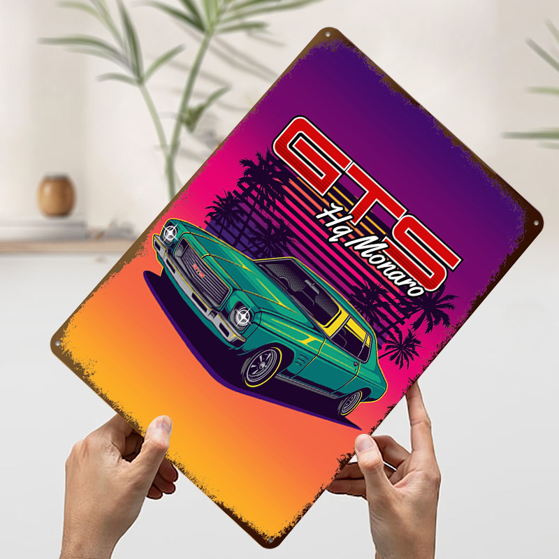 HQ Monaro GTS Retro Car Metal  - Retro Gaming At ulasan dan harga