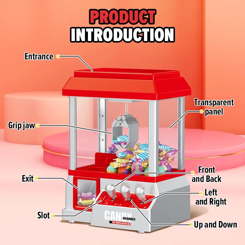 Claw Machine Electronic Candy  - Retro Gaming Games ulasan dan harga