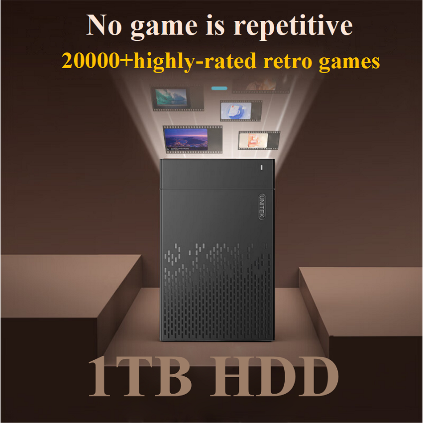 1TB Retro Gaming HDD 20000+ Re - Retro Gaming Realm ulasan dan harga