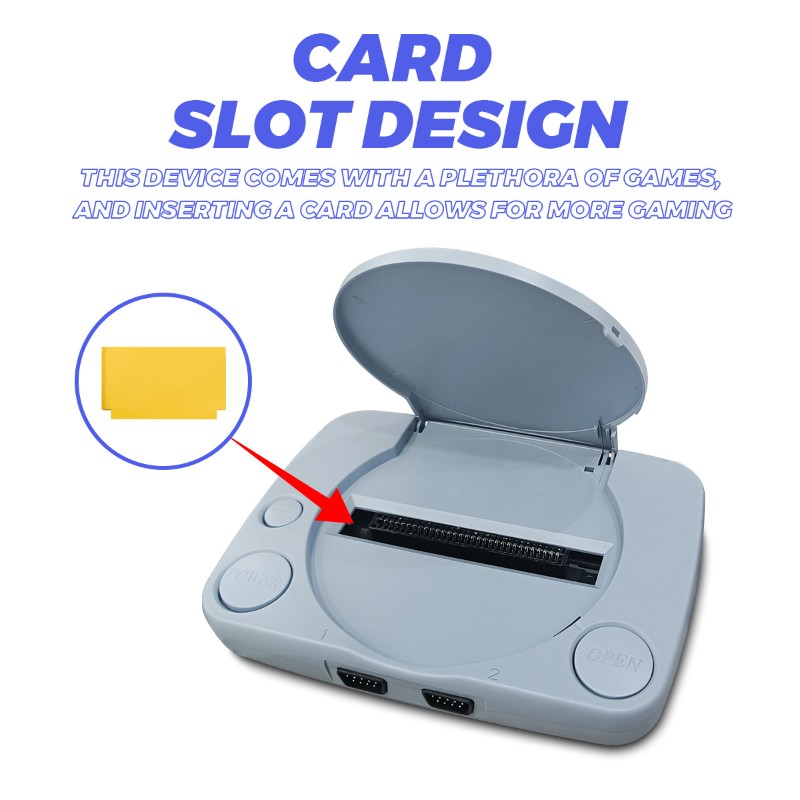 FC Plug-in console design, 8-b - Retro Gaming Box ulasan dan harga