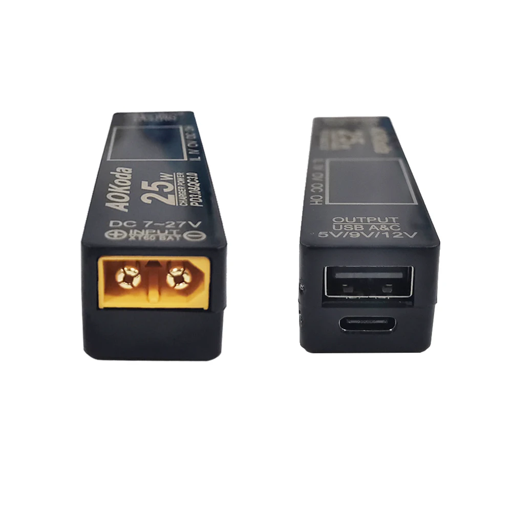 AOKoda XT60 to PD3.0 Lipo Batt - Controller Adapter Usb ulasan dan harga