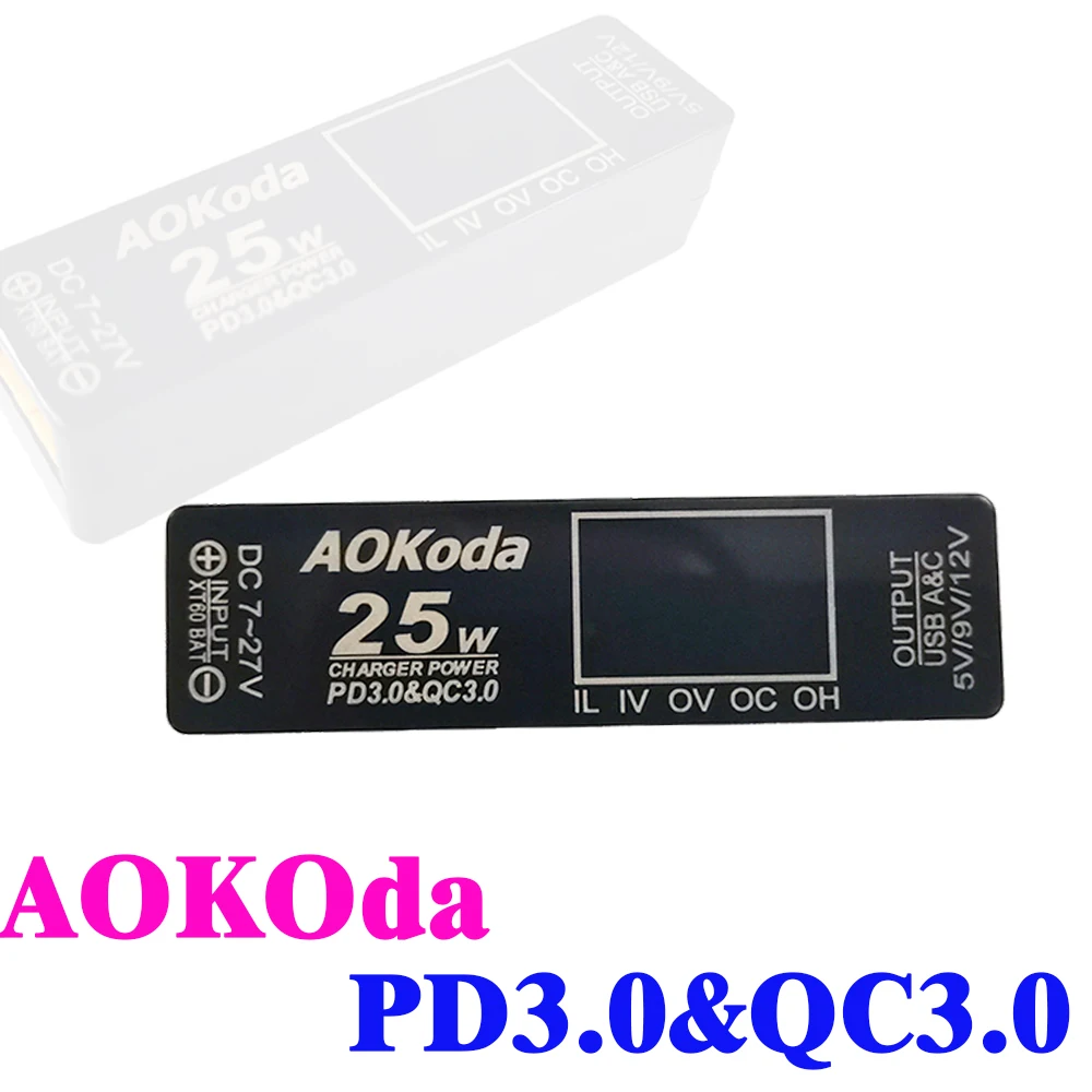 AOKoda XT60 to PD3.0 Lipo Batt - Controller Adapter Usb ulasan dan harga
