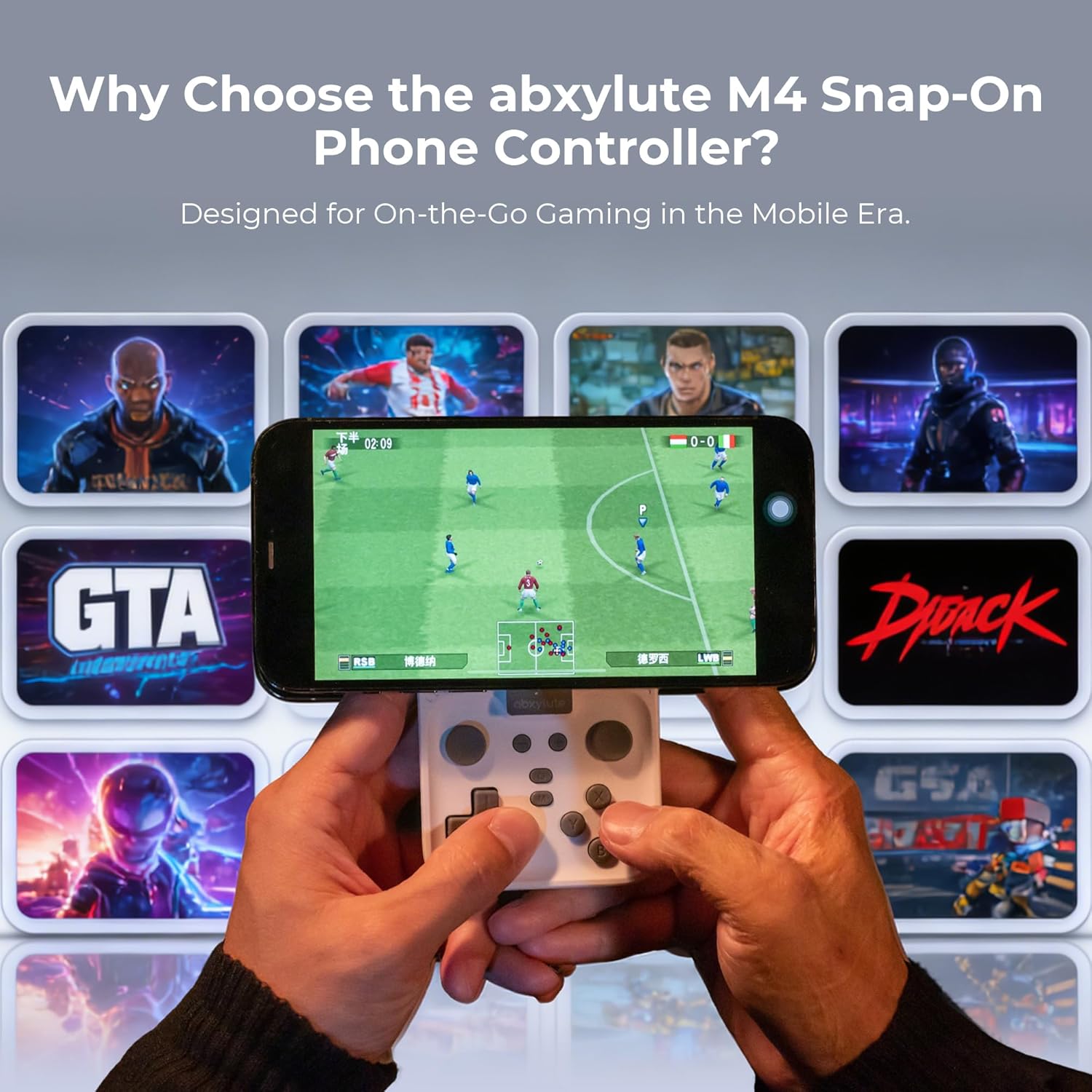 M4 Snap-On Mobile Gaming Contr - Retro Gaming On Android ulasan dan harga