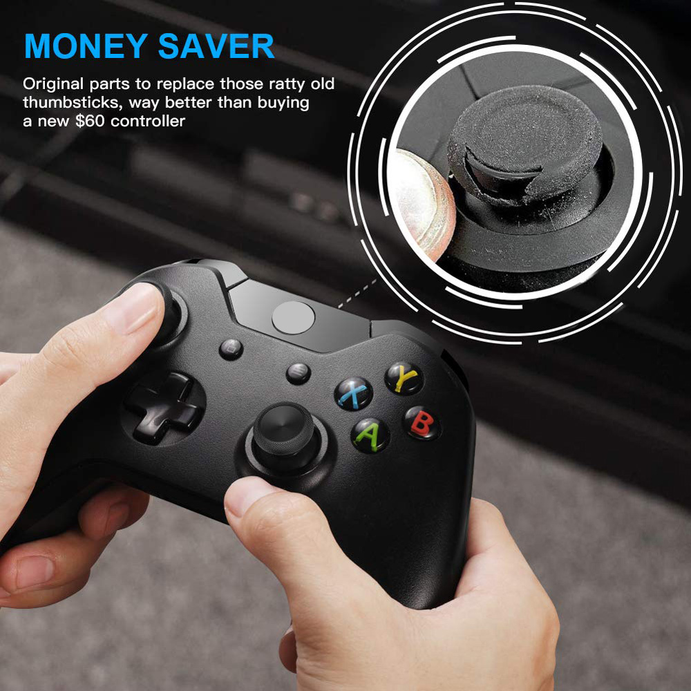 10pcs Replacement Thumbsticks  - Retro Gaming Xbox 360 ulasan dan harga