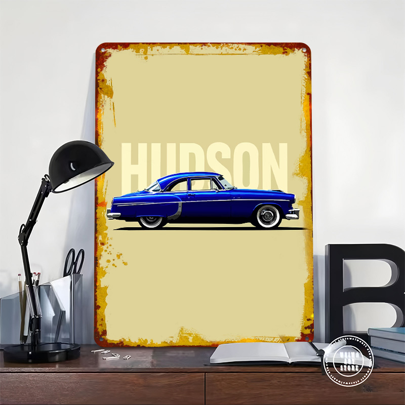 Blue Hudson Classic Car Tinpla - Retro Gaming At ulasan dan harga
