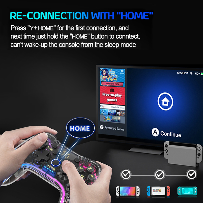 Wireless RGB Retro Gaming Cont - Retro Gaming Realm ulasan dan harga