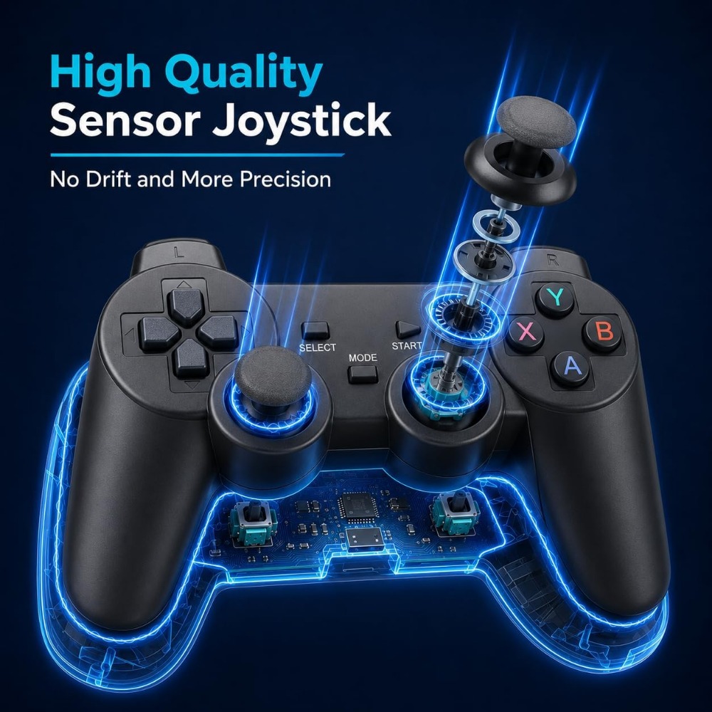 4K HDMI Retro Gaming Console w - Retro Gaming Xbox Controller ulasan dan harga