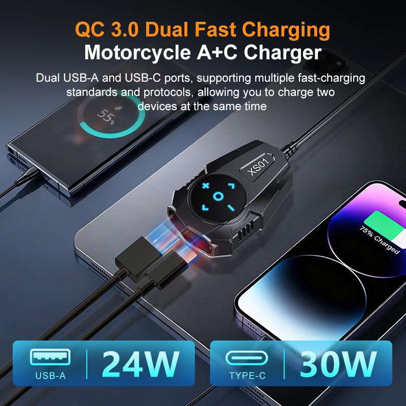 New Motorcycle Handlebar Usb C - Controller Adapter Usb ulasan dan harga