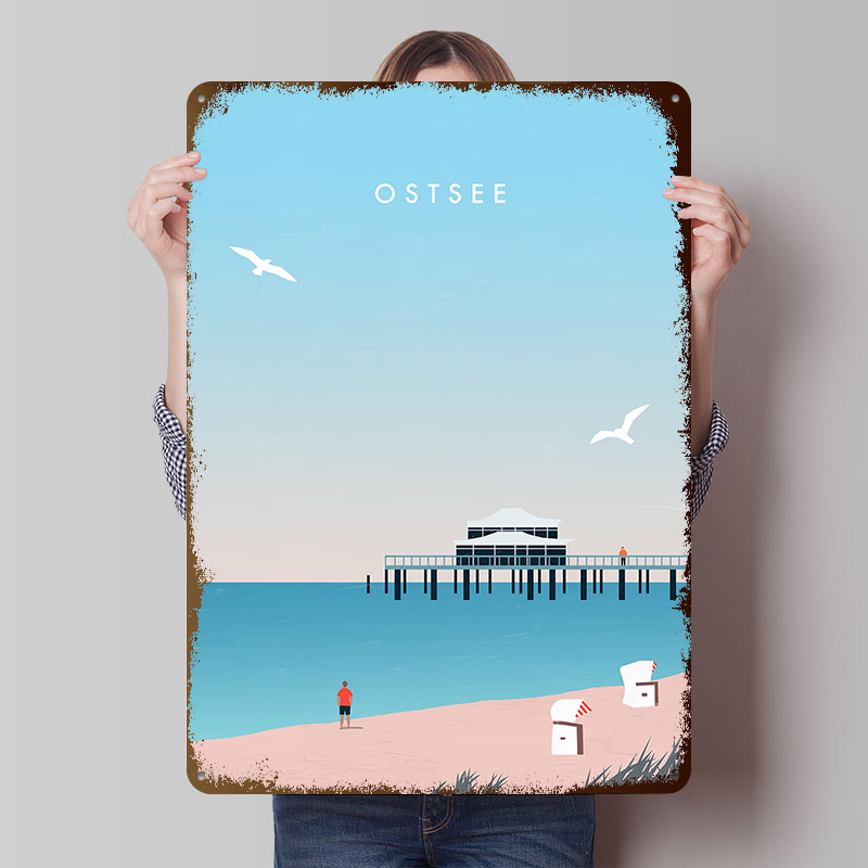 Baltic Sea Poster Customized V - Retro Gaming Bar ulasan dan harga
