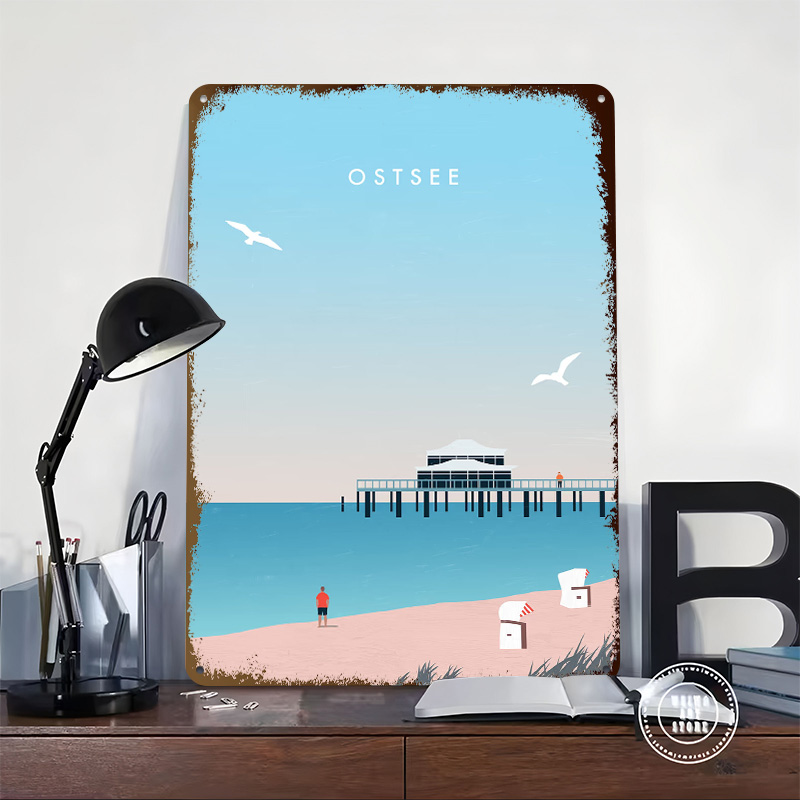 Baltic Sea Poster Customized V - Retro Gaming Bar ulasan dan harga