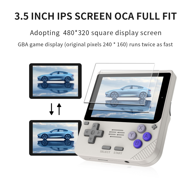 POWKIDDY V10 3.5-Inch IPS Oca  - Retro Gaming Linux ulasan dan harga