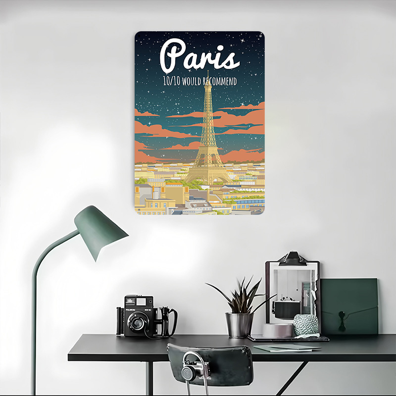 Paris Eiffel Tower Travel Post - Retro Gaming Paris ulasan dan harga