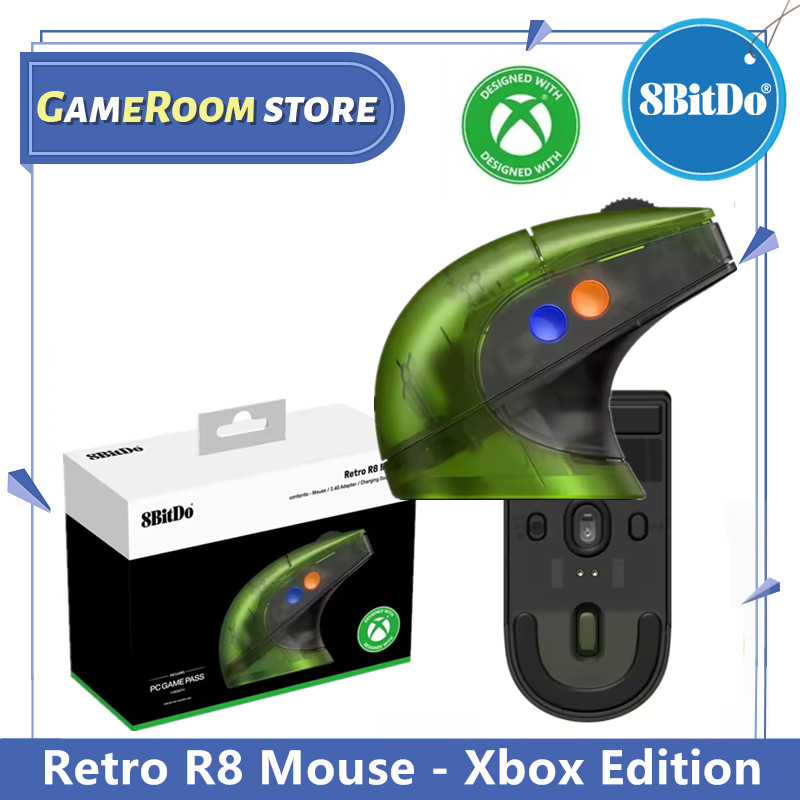 8BitDo Retro R8 Mouse - Xbox E - Retro Gaming Xbox Controller ulasan dan harga